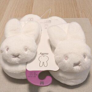 Miffy Women's White Slippers